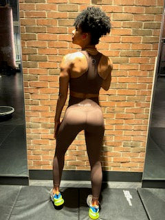 BROWN LEGGINGS