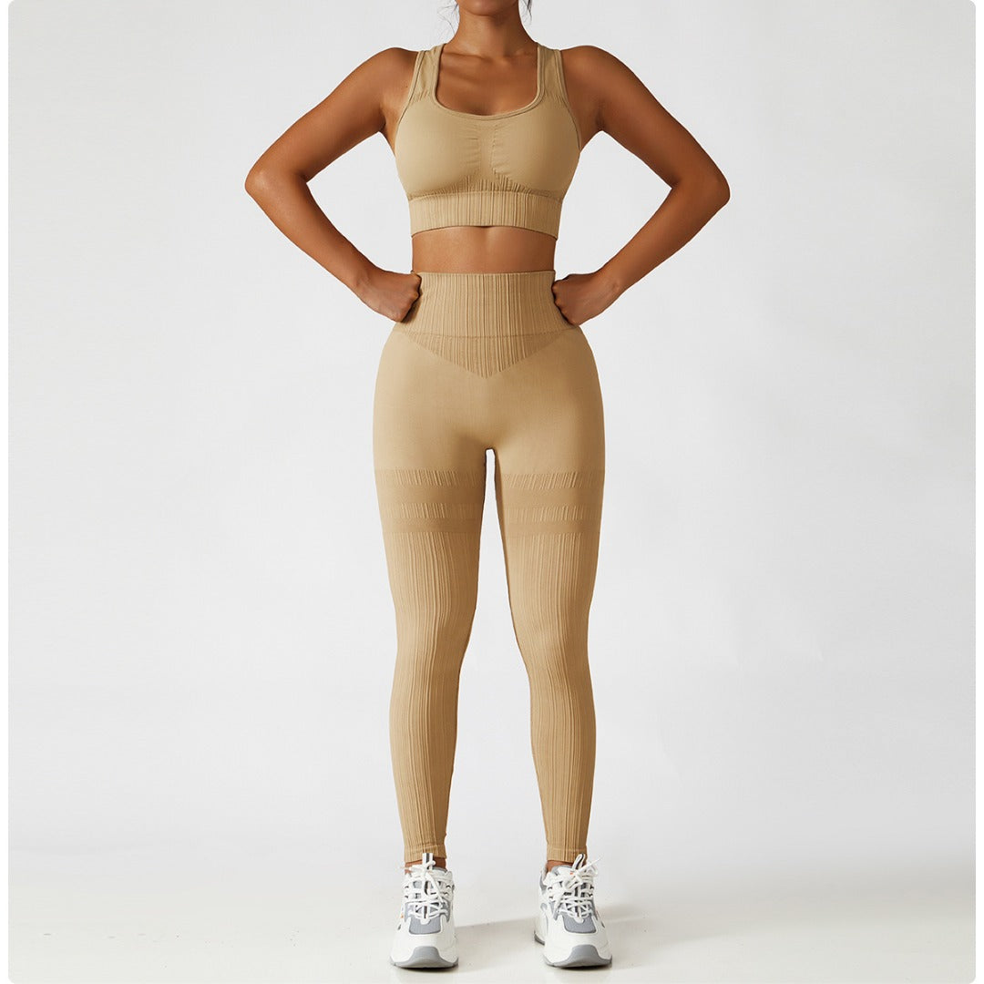 KHAKI LEGGINGS