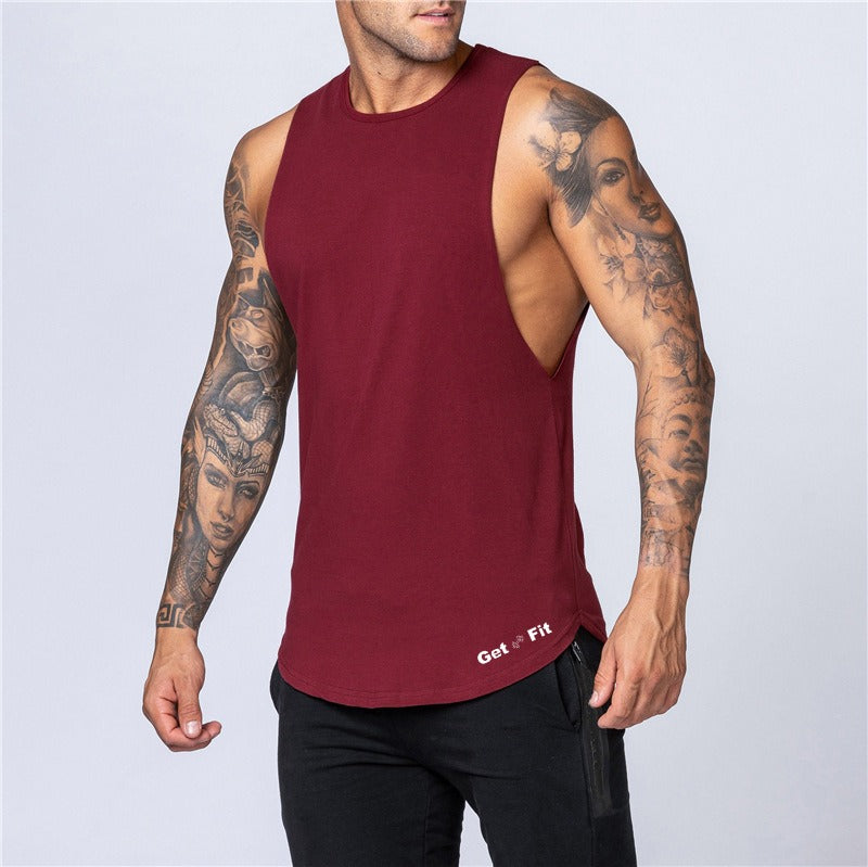 RED  TANK TOP